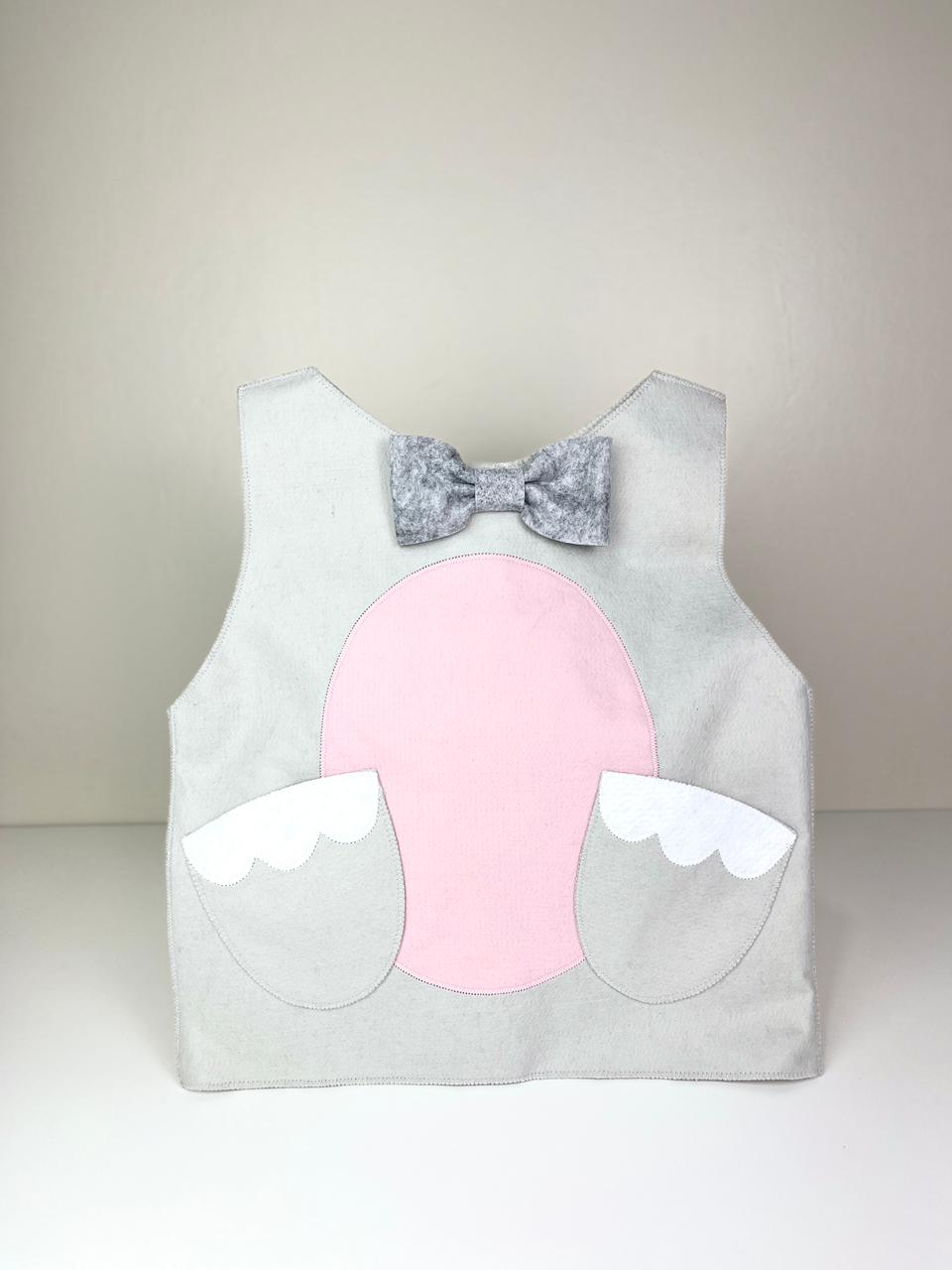 Molde Digital - Kit Colete + Touca Elefante