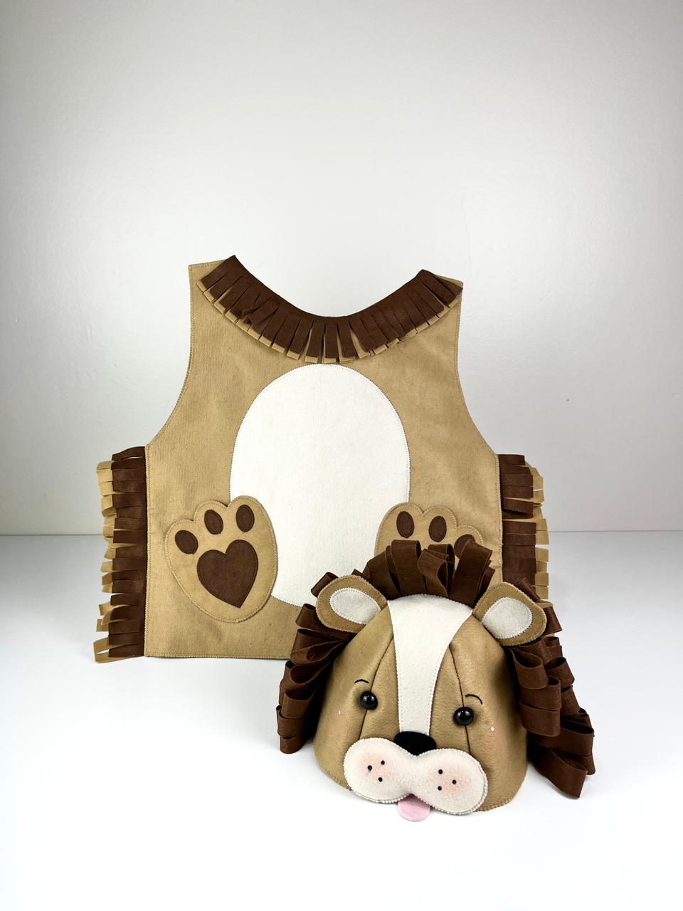 Molde Digital - Kit Completo Coleção Safari (Aventais, Toucas e Coletes)