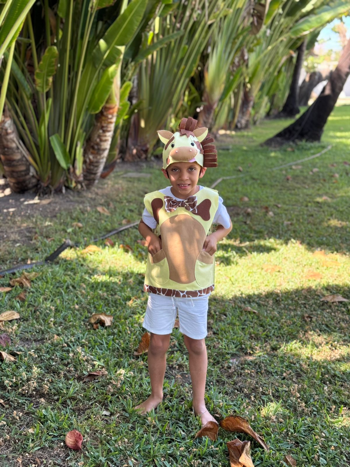 Molde Digital - Kit Colete + Touca Girafa