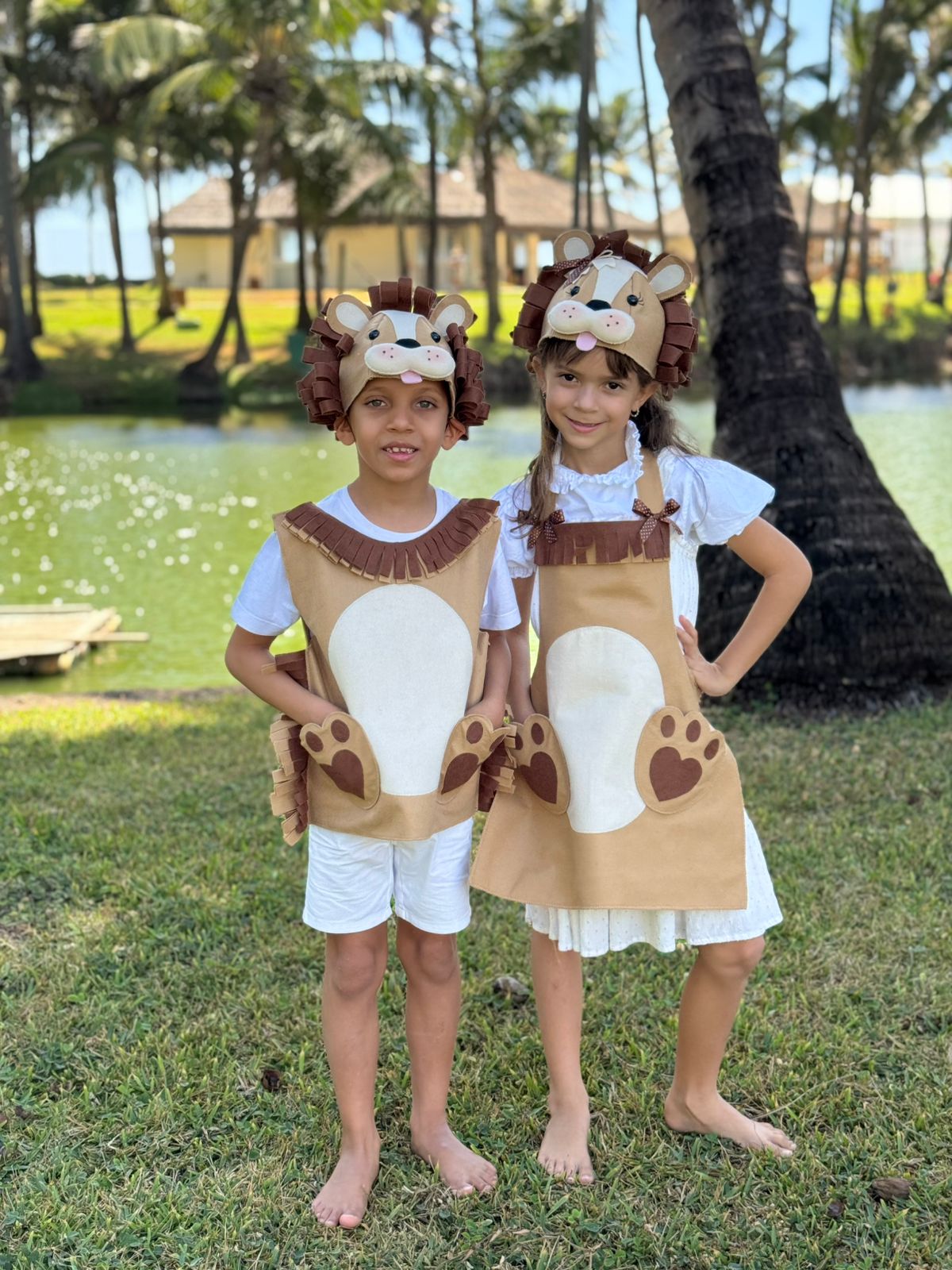 Molde Digital - Kit Completo Coleção Safari (Aventais, Toucas e Coletes)