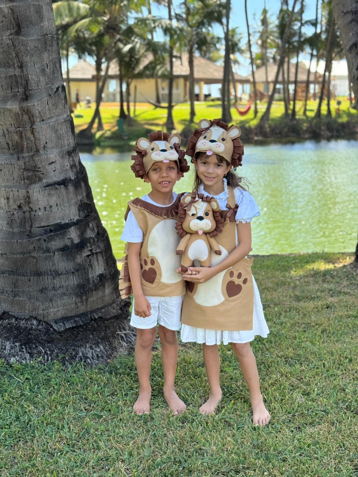 Molde Digital - Kit Completo Coleção Safari (Aventais, Toucas e Coletes)