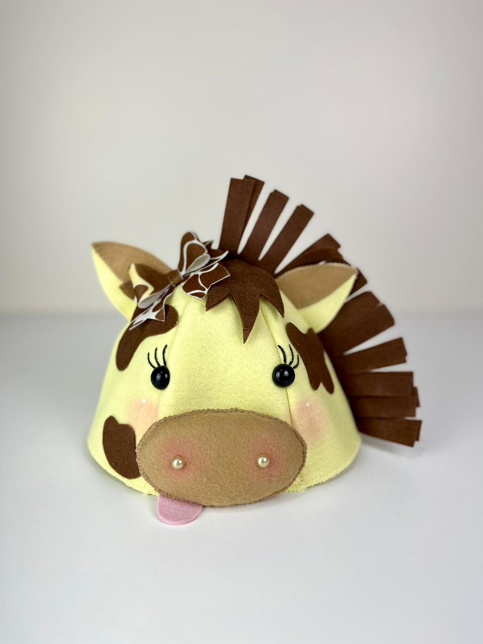 Molde Digital - Kit Avental + Touca Girafa