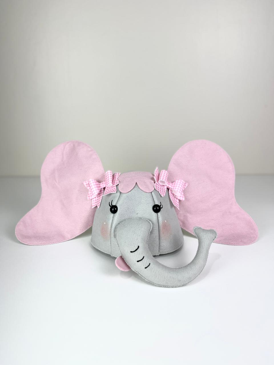 Molde Digital - Kit Avental + Touca Elefante