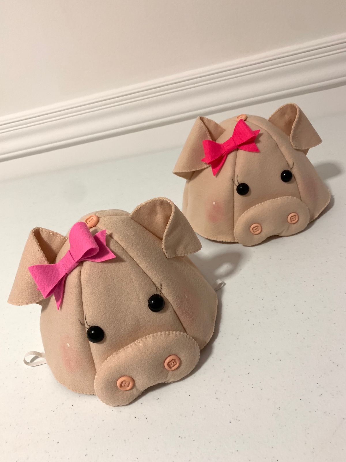 Molde Digital - Touca de Porquinha