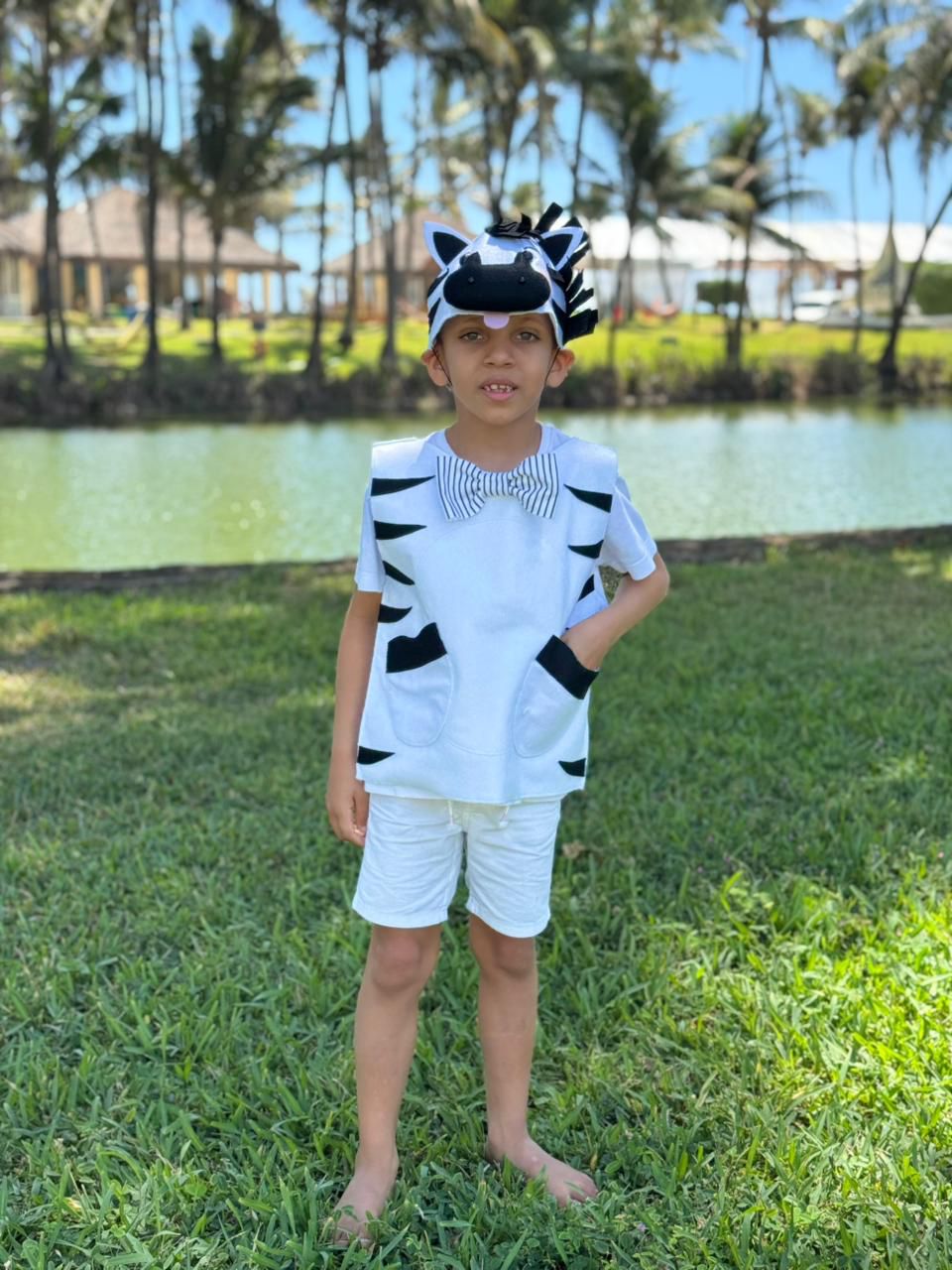 Molde Digital - Kit Colete + Touca Zebra