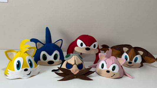 Molde - Todas as touquinhas da Coleção Sonic